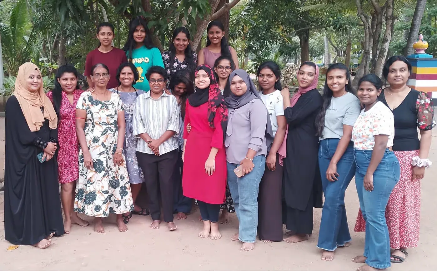 Empowered women celebrating success at a local leadership seminar