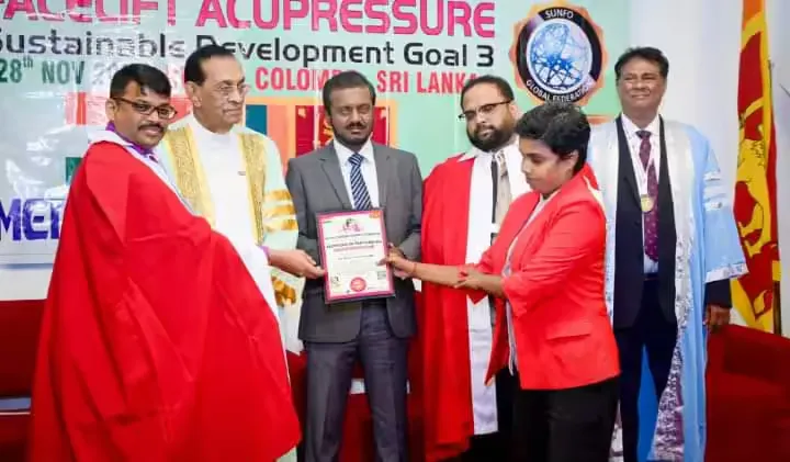 Sustainable Development Goal 3 - SUNFO Award Colombo